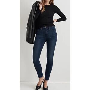 Madewell 10" High-Rise Skinny Jeans Size 26 EUC